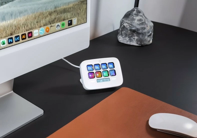 Nadzorna plošča za pretočni prenos ELGATO Neo, 8 gumbov, USB-C, bela