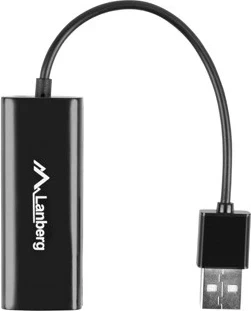 Pretvornik USB v Ethernet Lanberg RJ45, USB 2.0