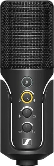 Kondenzatorski mikrofon za pretakanje, Sennheiser Profile Streaming Set, z nastavljivim ročajem, USB-C, črn