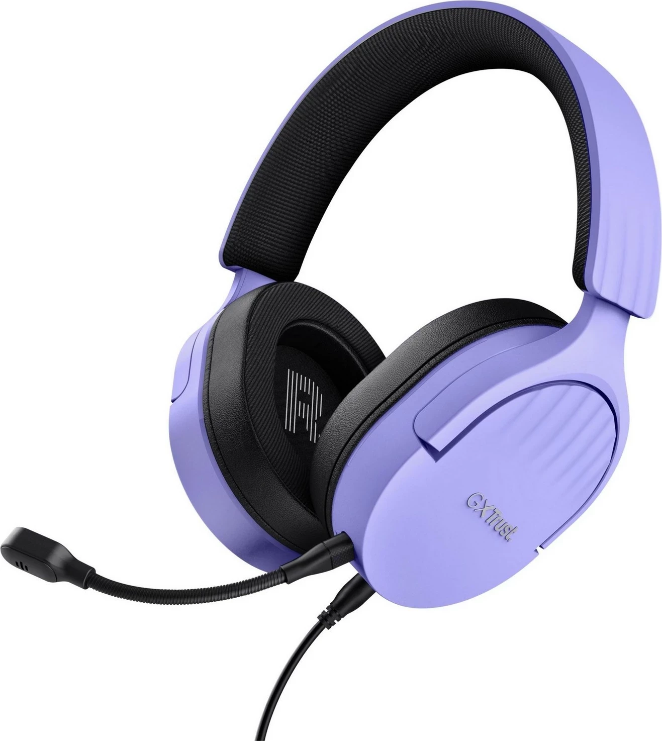 On-ear slušalke za igralce, Trust GXT 489 Fayzo, vijolične