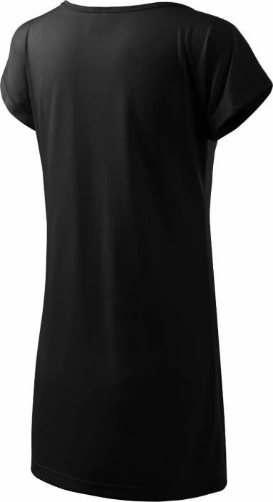 Obleka Malfini za ženske, črna