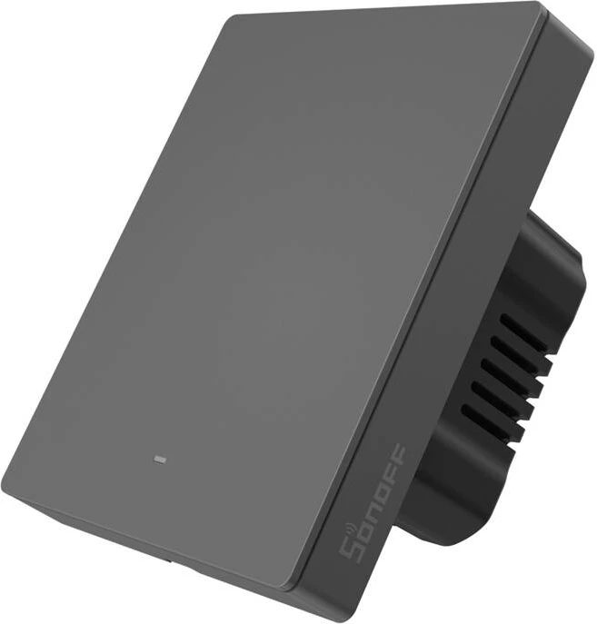 Pametna kaseta Sonoff M5-1C-80, 1 kanal, WiFi, grafit