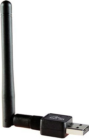 WiFi adapter Media-Tech MT4223, USB, z zunanjo anteno, črn
