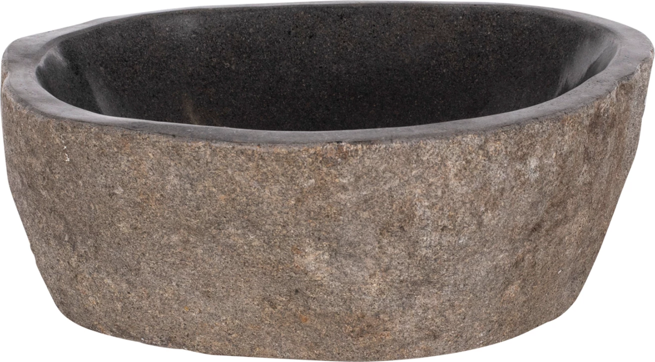 Kamnito korito izklesano sive barve 40x40x20Hcm.FH7807