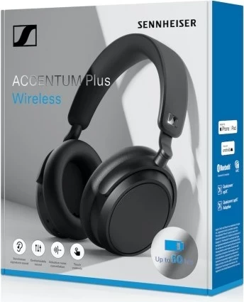 Over-ear slušalke AccentumPlus, Sennheiser, črne