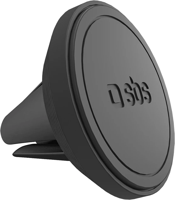 Magnetni nosilec za telefon za prezračevalno rešetko, SBS TESUPMAGMCLIP, črn