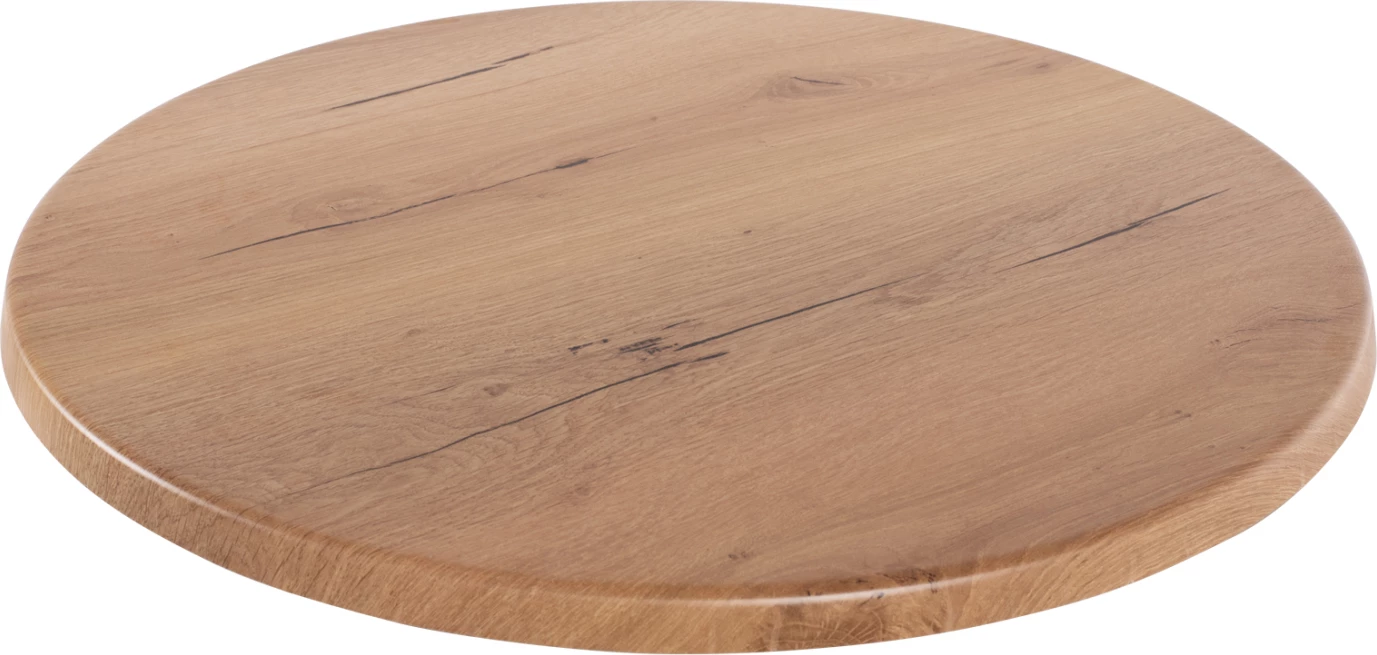 Okrogla mizna plošča FH5227.14 Werzalit 4680 Φ60 v naravni barvi lesa