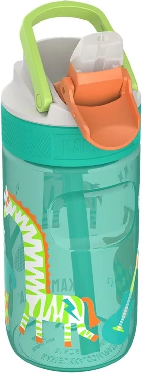Steklenica za vodo 400 ml za otroke, turkizna, Kambukka Lagoon