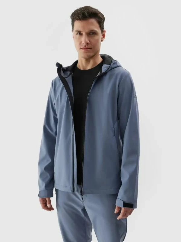 Softshell jakna 4F za moške, modra