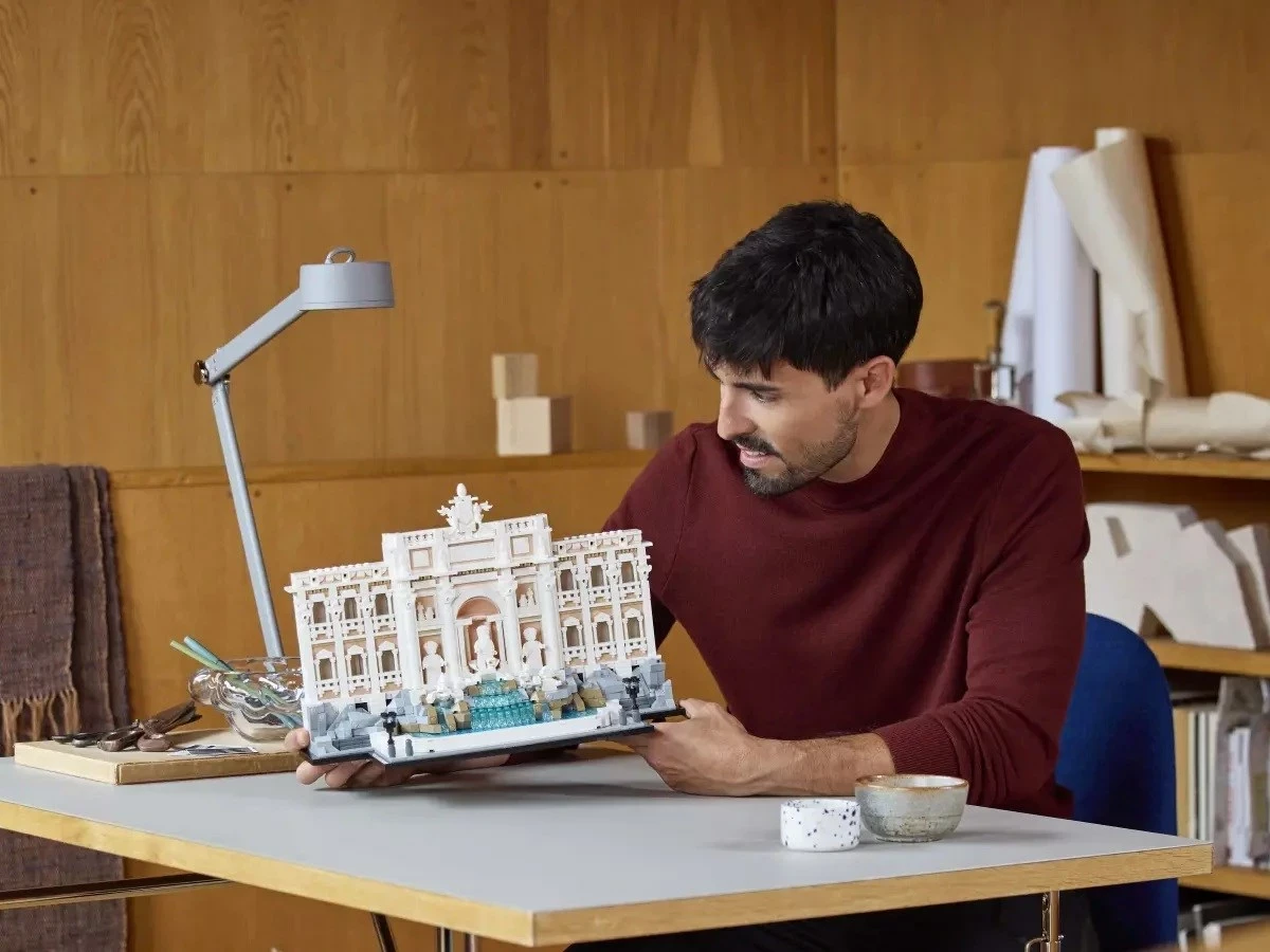 Model Fontane di Trevi Lego Architecture 21062