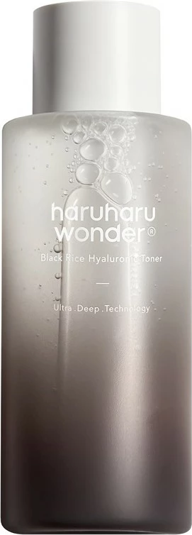Vlažilni tonik za obraz Black Rice Hyaluronic, Haruharu Wonder, za ženske, 150 ml
