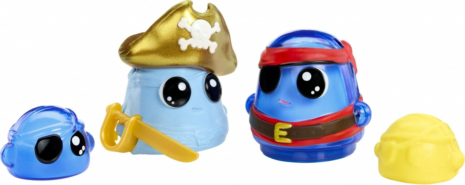 Set modelirne mase, Pirate Ship, MGA DohKins 123088-EUC, več kot 15 kalupov, masa, ki se ne suši, 3+