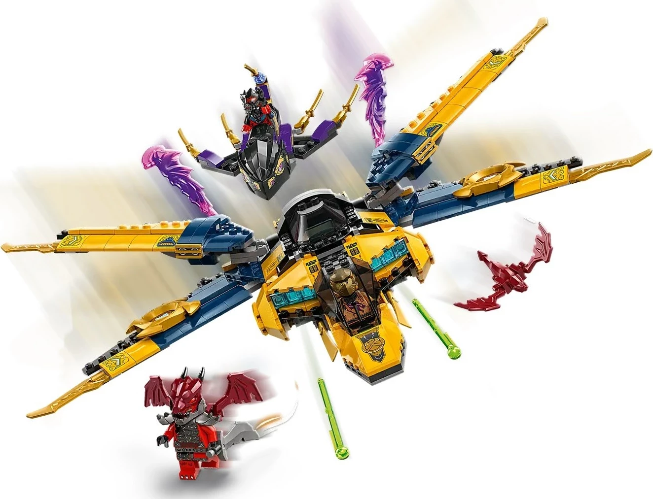 Super Storm Jet Ras in Arin, LEGO NINJAGO 71833, 510 kosov