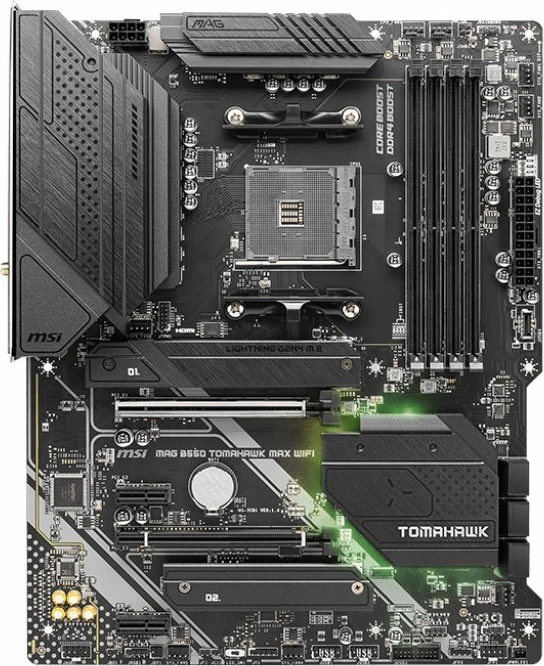 Plošča am MSI MAG B550 TOMAHAWK MAX WIFI, Socket AM4, ATX