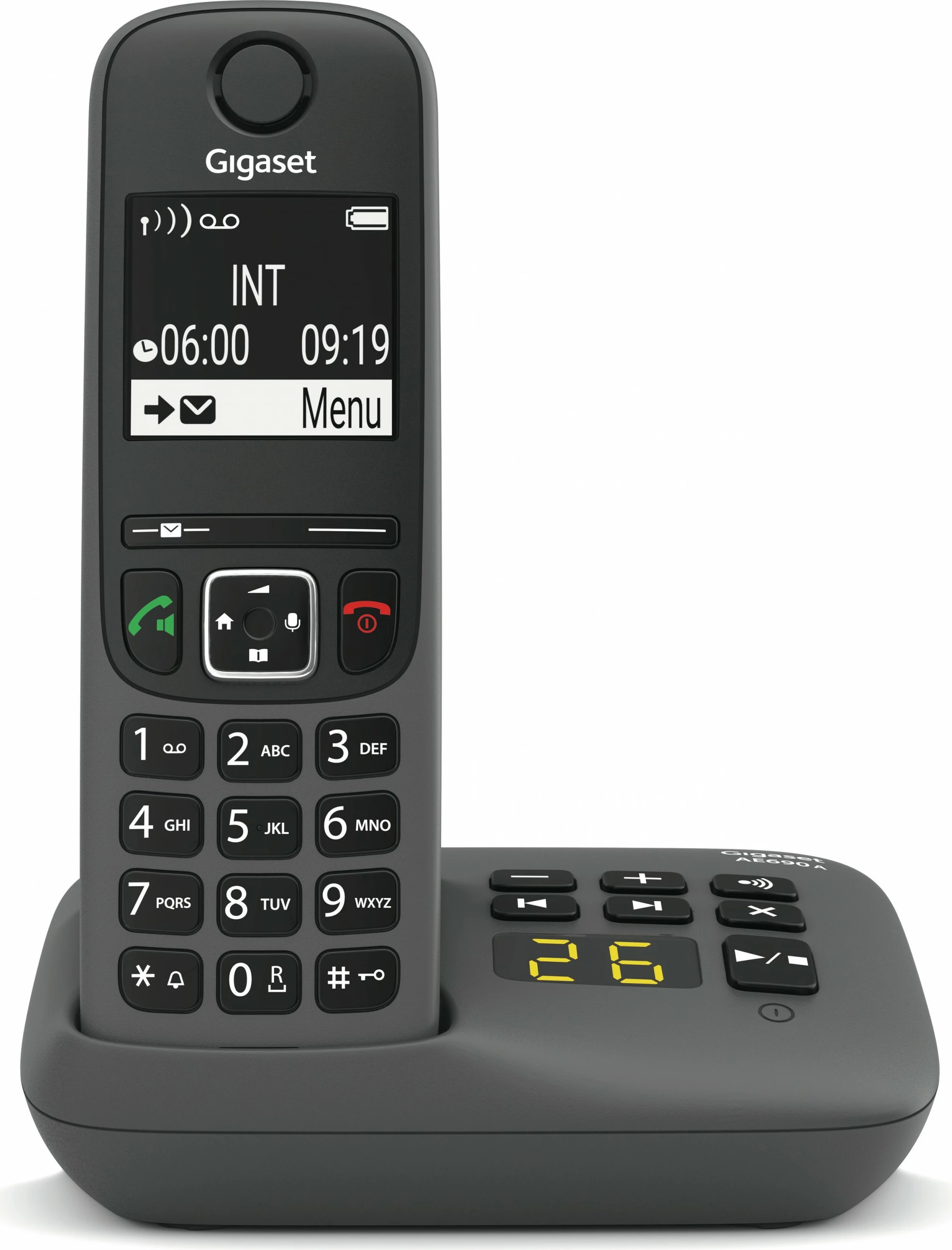 Brezžična slušalka Analog/DECT Gigaset AE690A, Anthracite