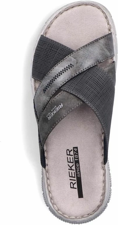 Natikači Rieker, moški, sivi