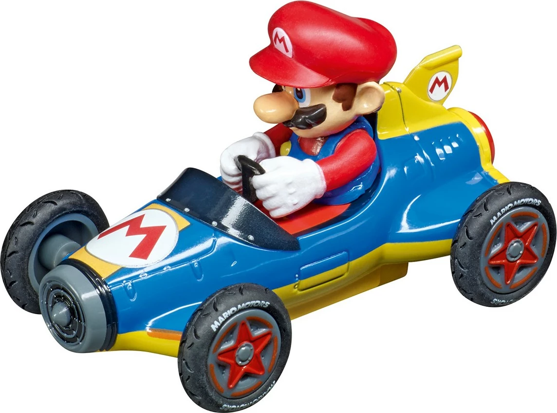Set avtomobilčkov z motivom Mario Kart, Carrera 15813016, večbarven