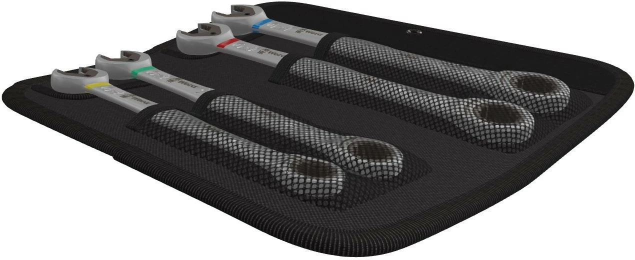 Set raznih ključev Wera Joker, 4 kosa, 10/13/17/19 mm, nerjaveče jeklo, mat