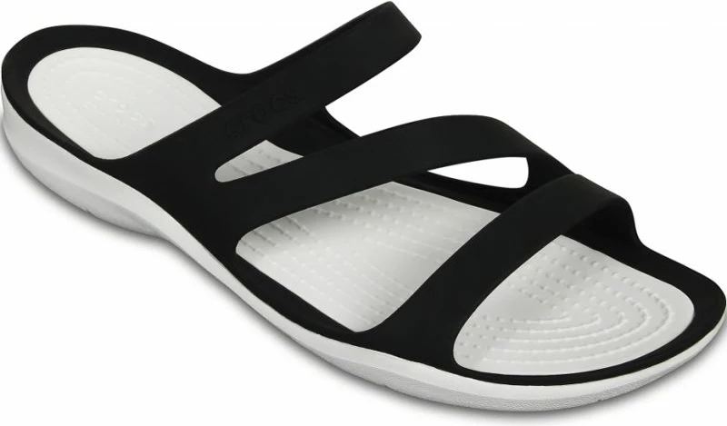 Sandalet, Crocs Swiftwater Sandal W, črno-bela