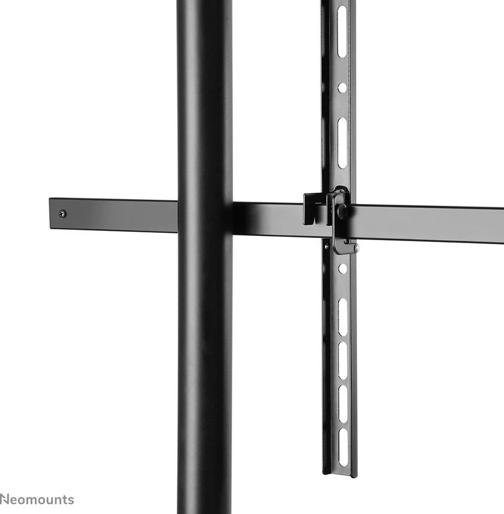 Voziček za TV Neomounts NS-M3800BLACK, za zaslone 60-100 palcev, nastavljiva višina, črna
