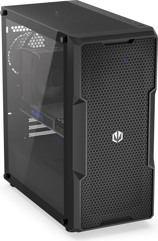 Računalniško ohišje Regnum 400 Air, Endorfy, Midi Tower, kaljeno steklo, črno