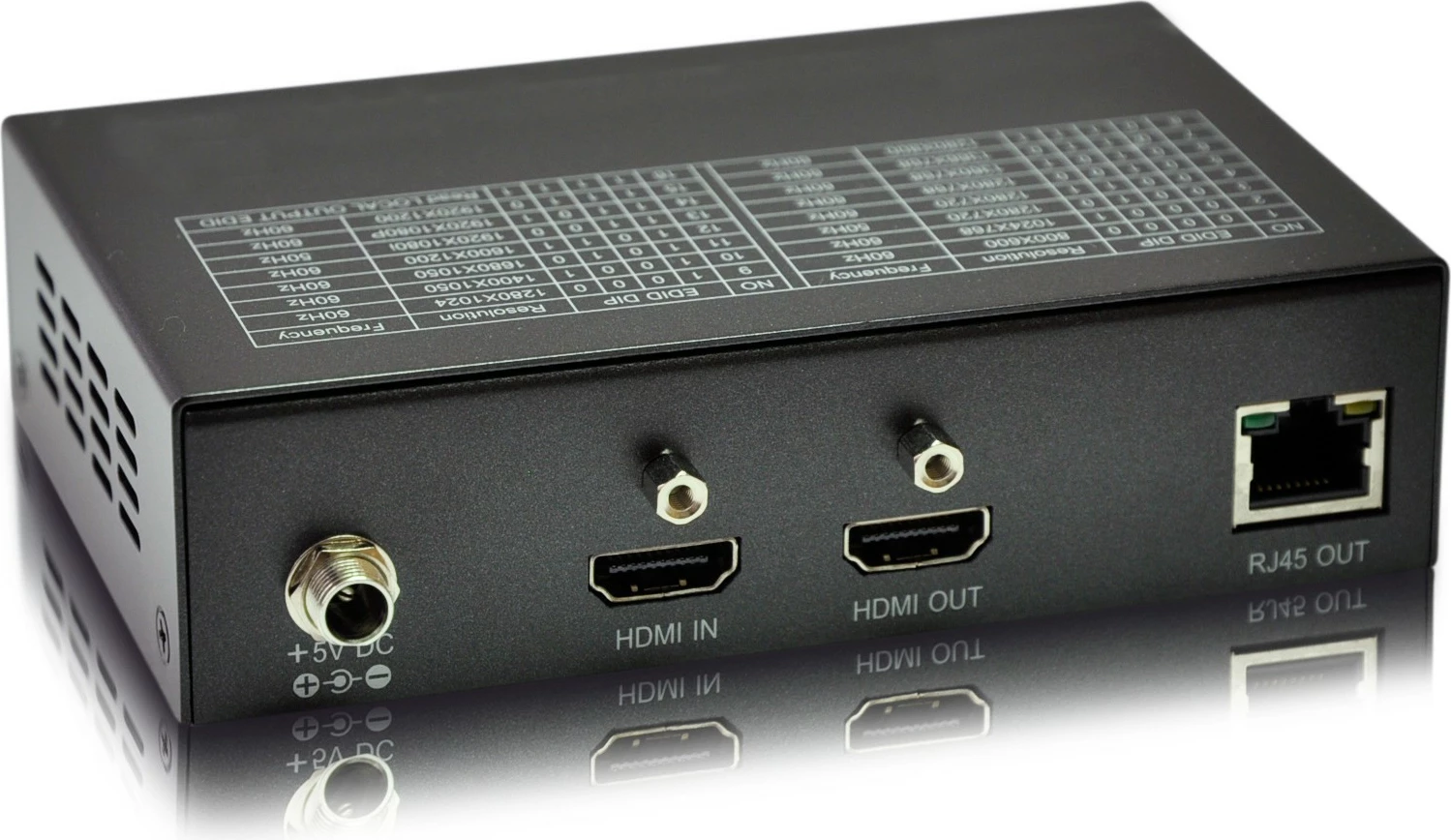 Transmisija HDMI preko Cat5, Level One HVE-9111T, 300 m, črn