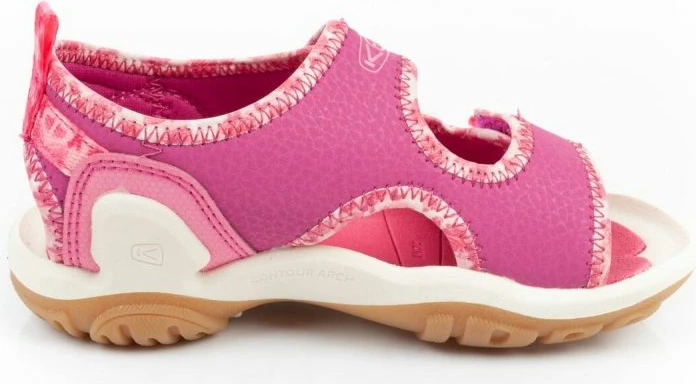 Otroške sandale Knotch, Keen, rožnate