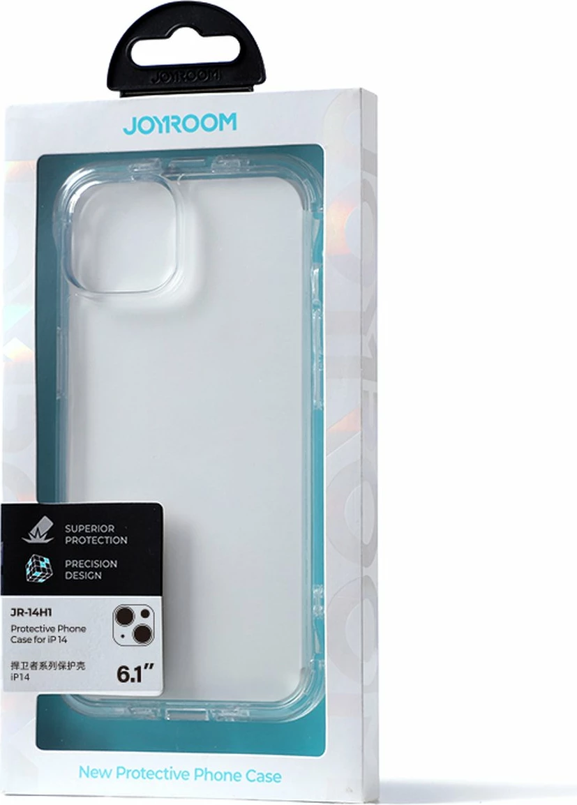 Prozoren ovitek za iPhone 14, Joyroom Defender Series JR-14H1, s držalom