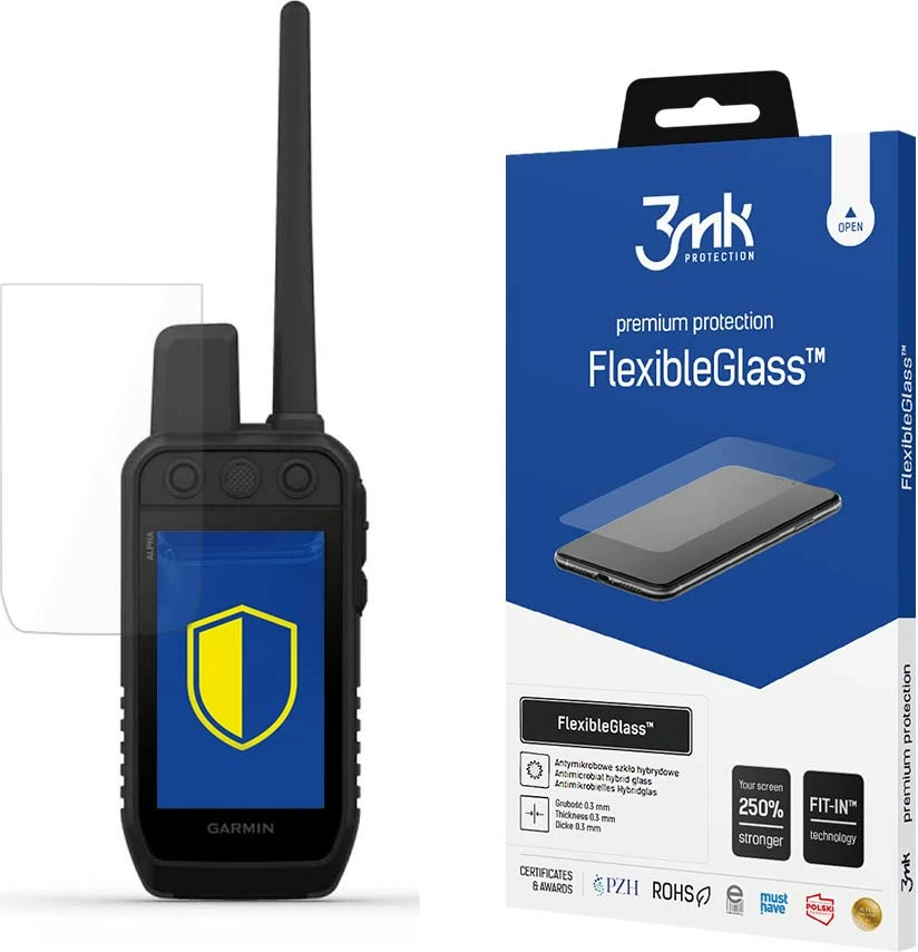 Mrežna zaščita zaslona FlexibleGlass za Garmin Alpha 300K