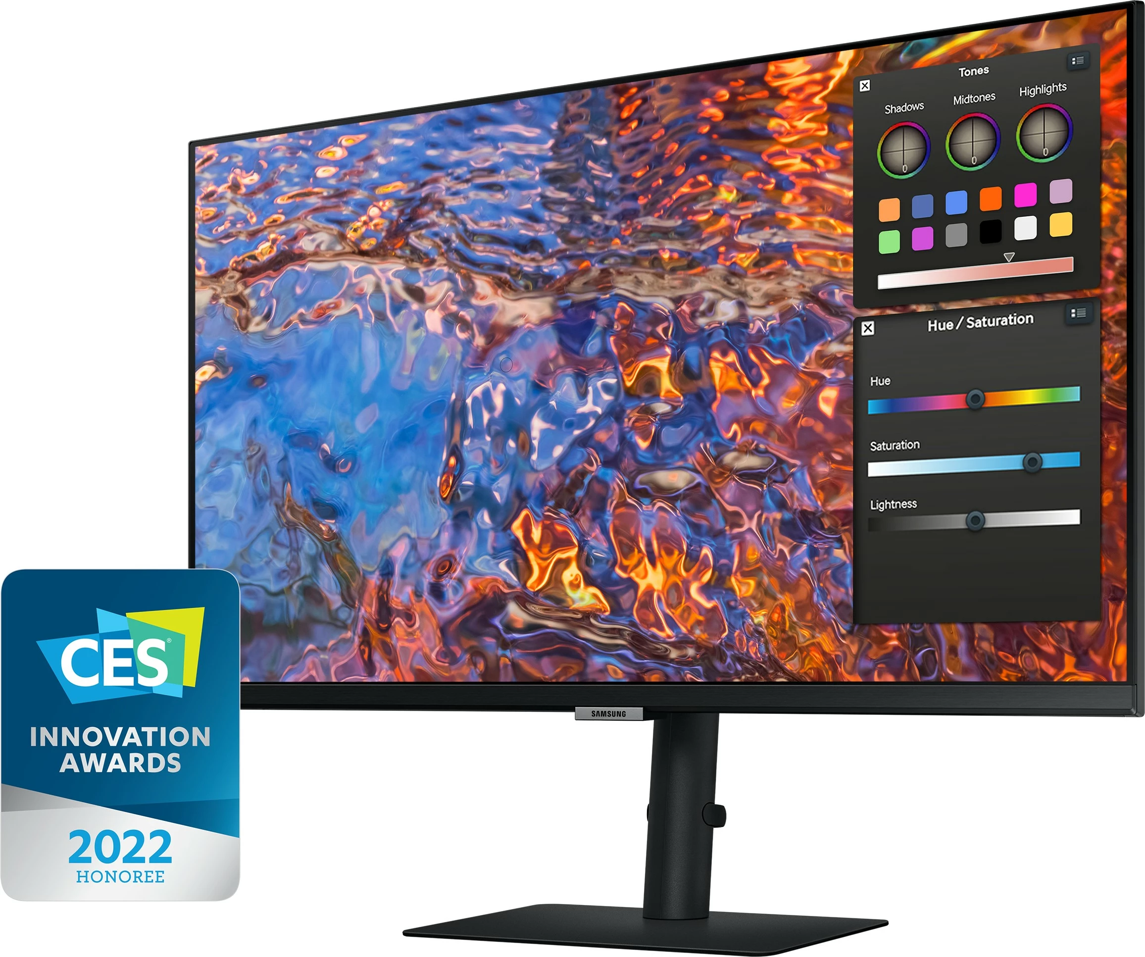 27" 4K Ultra HD LED monitor, črn - Samsung S80PB