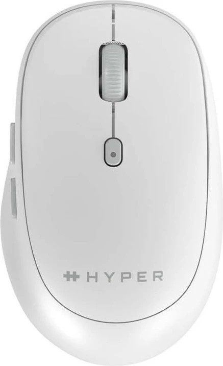 Brezžična miška Hyper HyperSpace Next Targus, Bluetooth, 2400 DPI, 6 gumbov, bela/siva