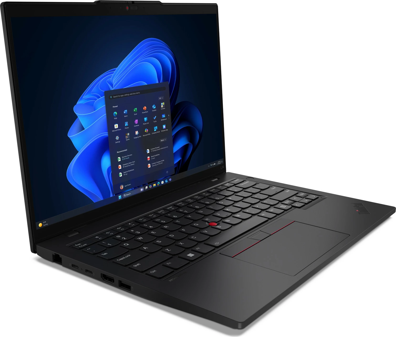 Prenosnik Lenovo ThinkPad L14 G6, 32 GB RAM, AI 7P 350, črn