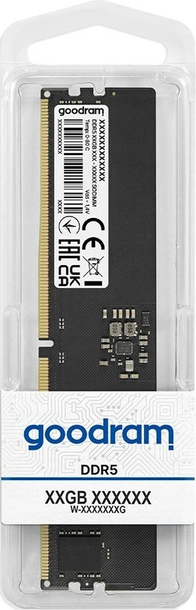 Pomnilnik RAM Goodram DIMM GR5600D564L46/32G, 32 GB, DDR5, črn