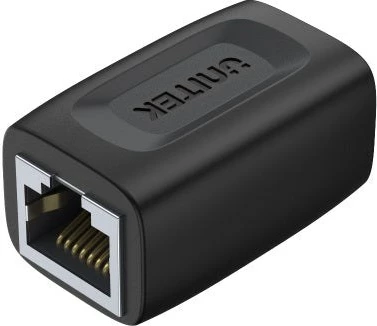 Adapter za omrežje RJ-45 na RJ-45, Cat6, črn UNITEK A1026BK