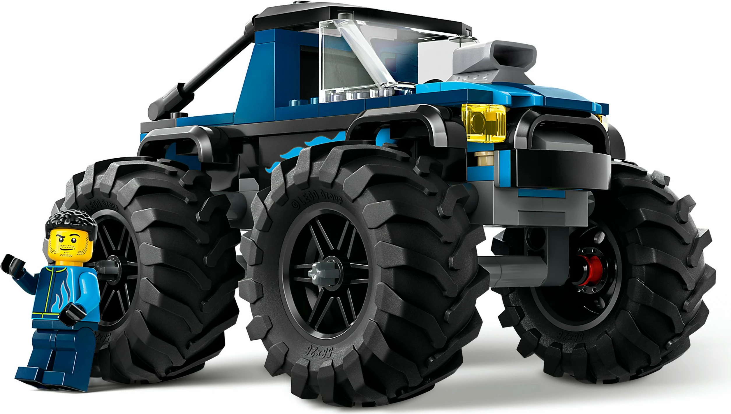 Set za sestavljanje Monster Truck, LEGO City 60402, večbarven