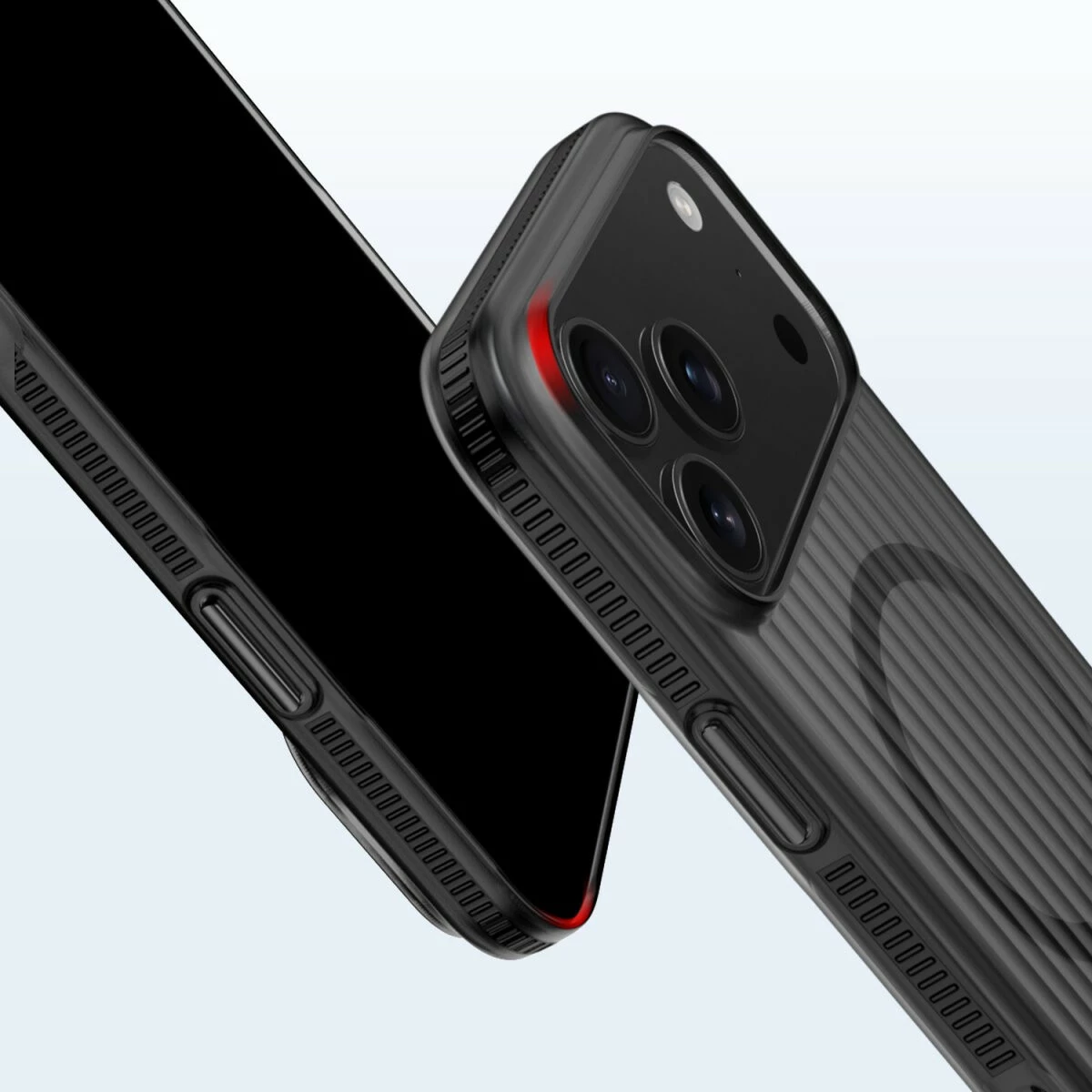 Ovitek za telefon Aero 4smarts za iPhone 17 Pro Max, MagSafe, črn