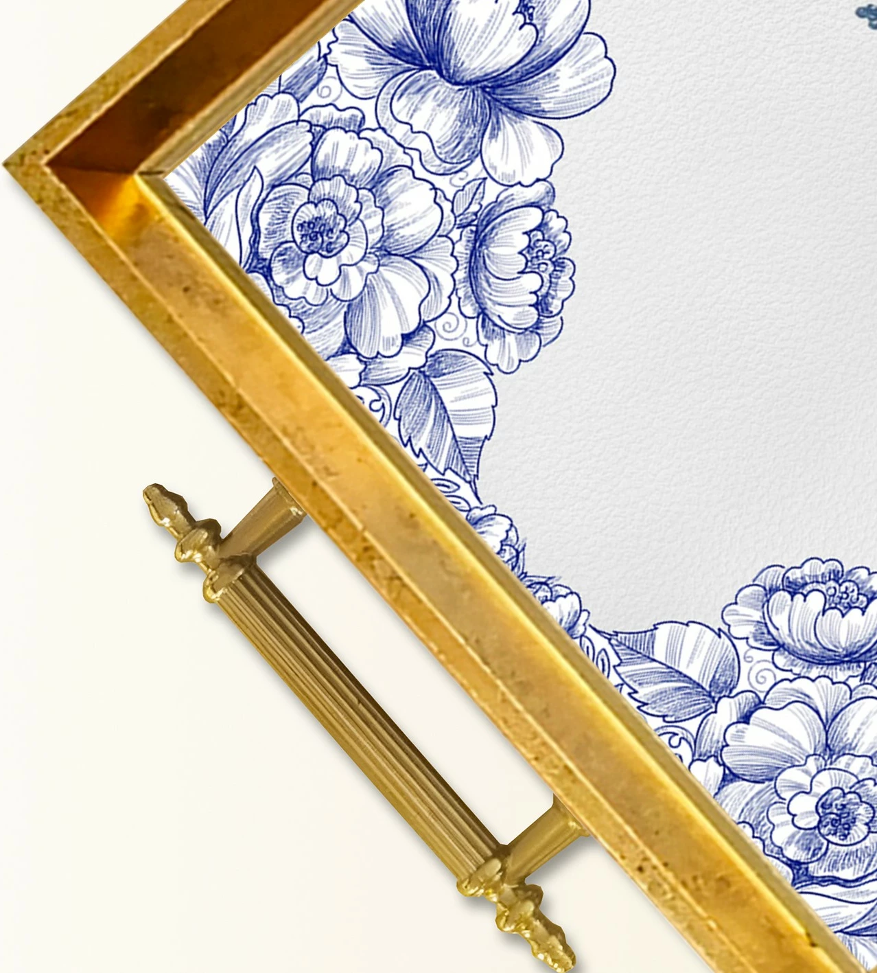 Pladenj iz stekla, večbarven, Aberto Design TPEA9908