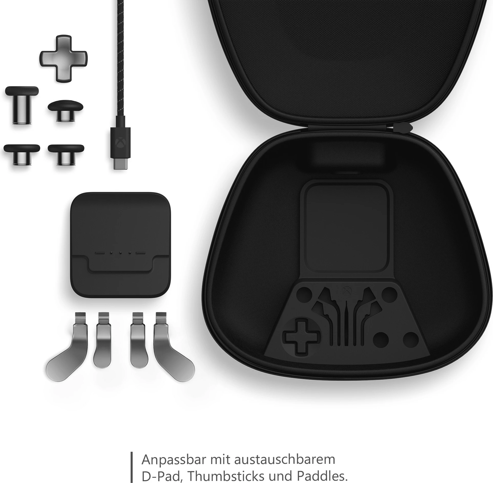 Premium brezžični kontroler za igre Xbox Elite Series 2, Microsoft, PC, Xbox One, črn, USB Type-C