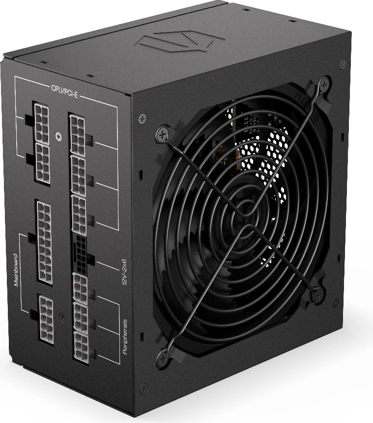 Napajalnik 750W, 80 PLUS Gold, modularen, črn Endorfy Supremo FM6