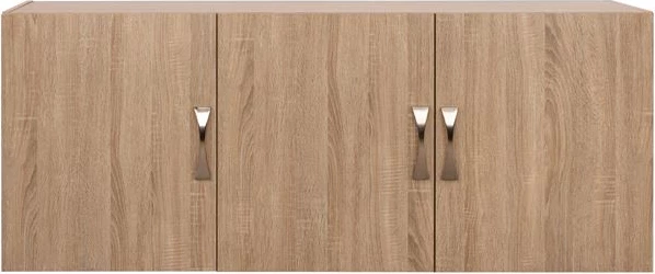 Podstrešje garderobe 3 vrat Carly v barvi Sonama 150x55x60 FH385.02