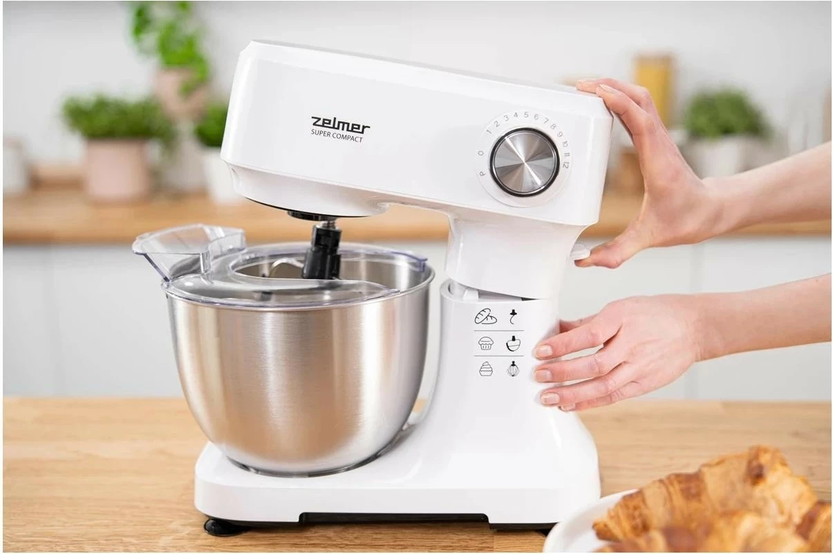 Kuhinjski mešalnik, Zelmer ZKR1340, 3,5 L, 600 W, bel