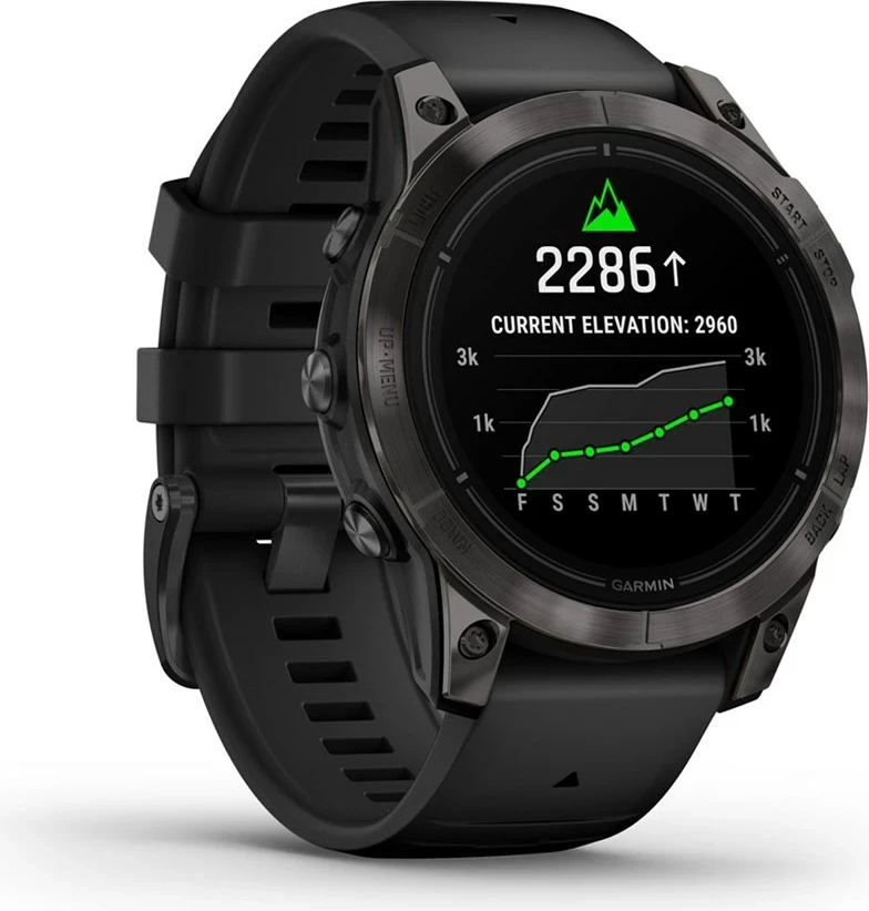 Pametna ura Garmin epix Pro (Gen 2) Sapphire Edition, 47 mm, 32 GB, črna
