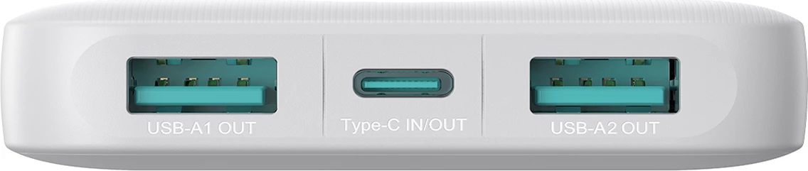 Prenosni polnilec Joyroom JR-PBF12, 10.000 mAh, 3 izhodi, bel