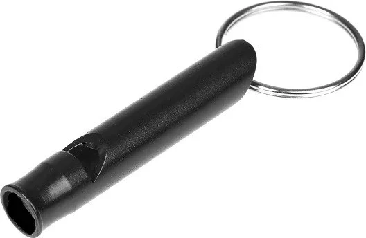 Majhen preživetveni piščalko, GUARD, aluminij, črn