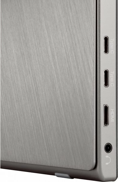 Prenosni zaslon 15,6" FHD IPS na dotik ViewSonic TD1655, srebrn