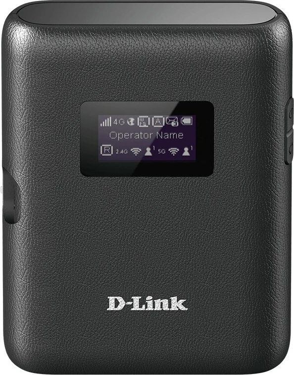 Prenosni usmerjevalnik D-Link DWR-933, Wi‑Fi 5, dvopasovni, 3G/4G, črn
