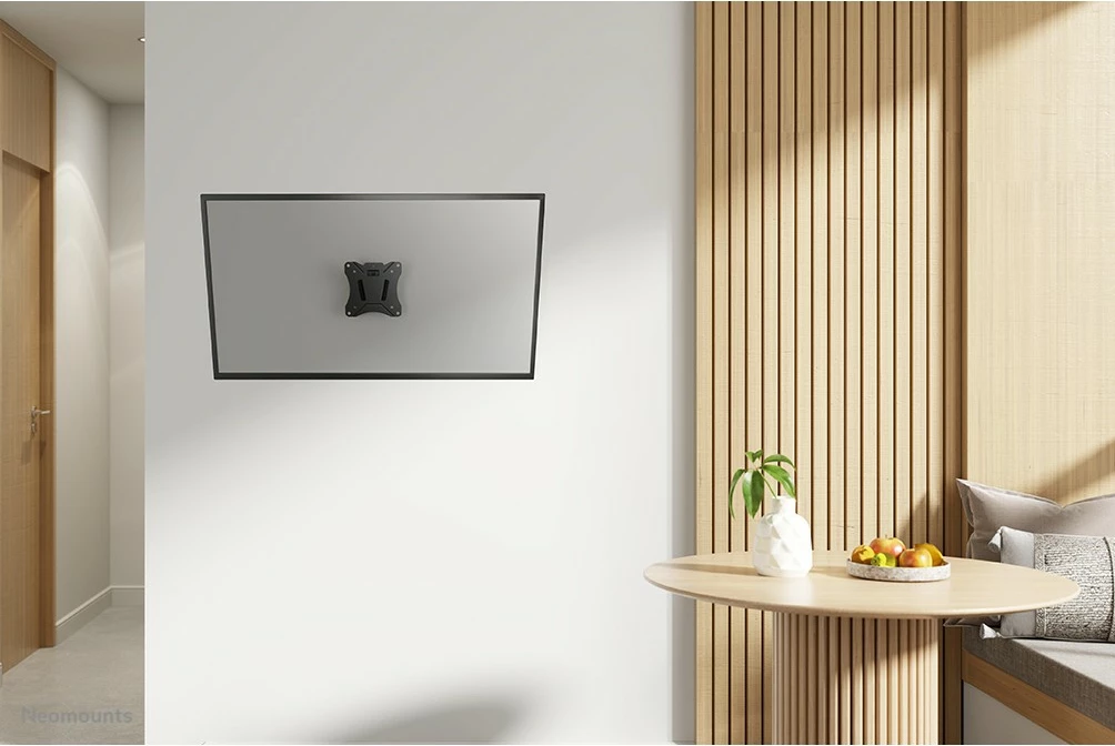 Namizni/stenni nosilec za monitor/TV, nagibni, Newstar NM-W60BLACK, 10–30", jeklo, črn