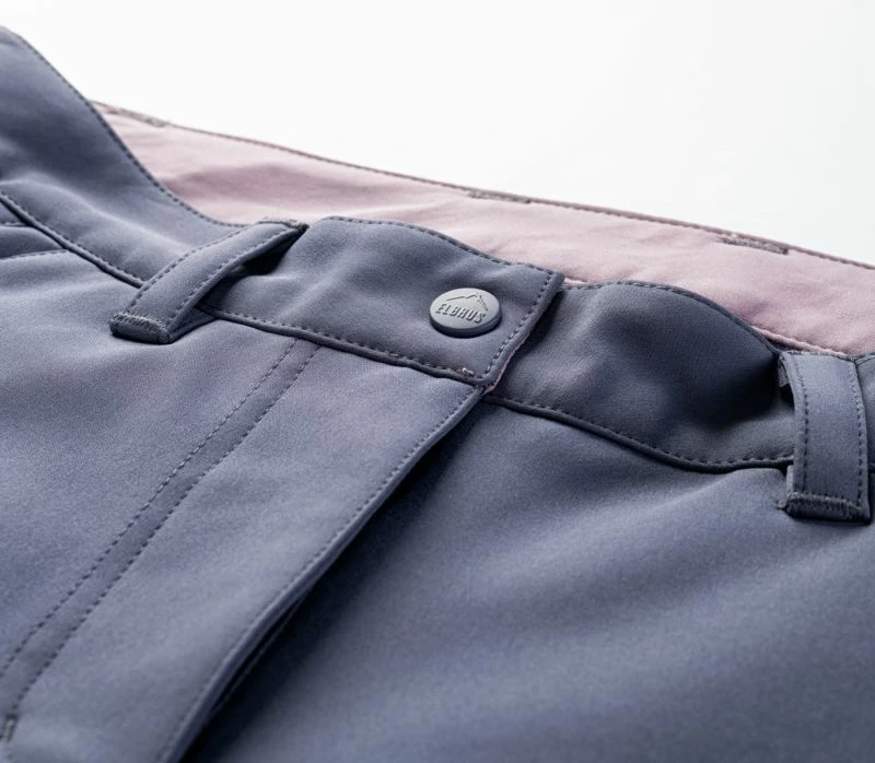 Dolga pohodne hlače Elbrus Magnus za ženske, sive