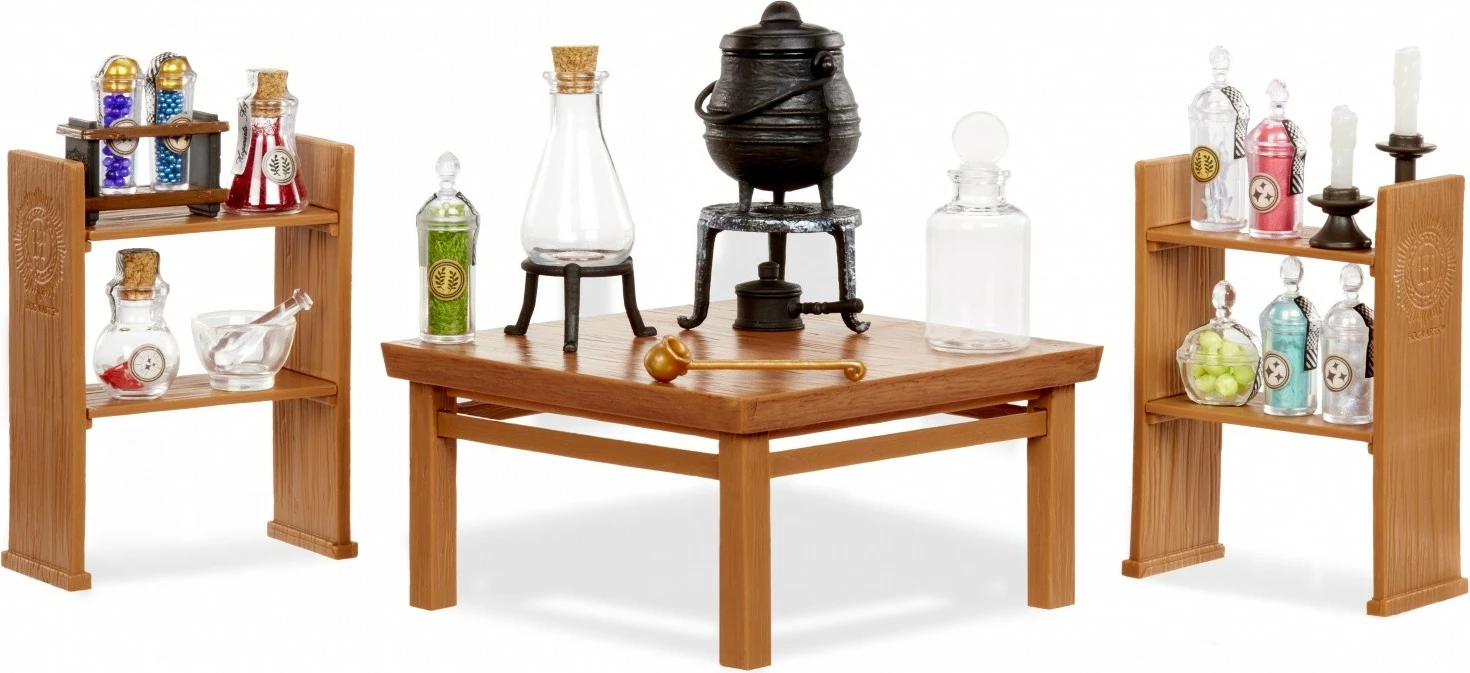 Set miniaturnih elementov Harry Potter, MGA Miniverse Make It Mini, več kot 100 kosov, plastika