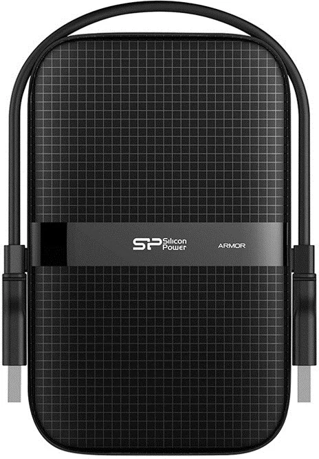 Zunanji trdi disk Silicon Power Armor A60, 1 TB, črn